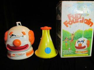 1978 Wham - O Fun Fountain Clown Sprinkler