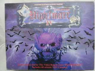Nightmare 4 Iv Video Board Game Sequel Countess Elizabeth Bathory,  Vampire 1993