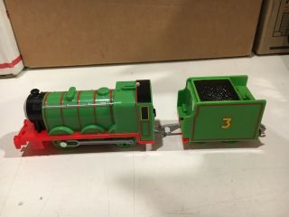 Motorized Henry w/ Tender for Thomas and Friends Trackmaster Railway by Mattel 2