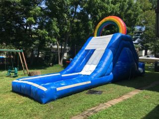 Inflatable Water Slide 15 Ft Commercial Grade