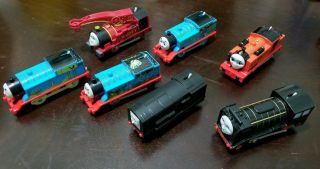 Authentic Thomas And Friends Trackmaster Train 7 Trains Engine