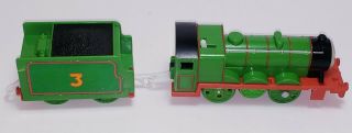 Thomas The Train TrackMaster Motorized Henry with Tender Car 2009 2