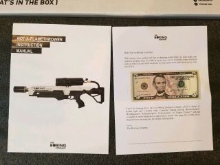 The Boring Company Not - A - Flamethrower Elon Musk Serial Number 19497 5