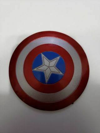 1/6 Captain America Shield Metal Material Buckle Hand For Hot Toys Heavy
