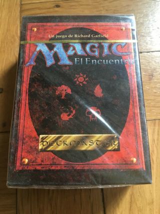 Mtg Magic The Gathering 4th Edition Starter Deck Spanish Factory Rare