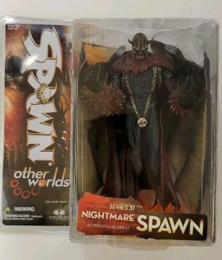 Spawn Other Worlds Series 31 Nightmare Spawn Nib,  Rare & Vhtf Mcfarlane Toys