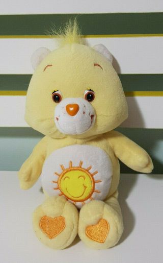 Care Bear Funshine Plush Toy Soft Toy Character Toy Yellow 21cm 2006