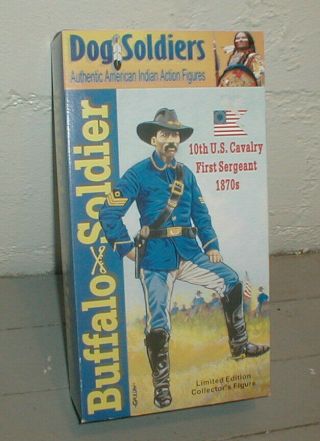Dog Soldiers 1/6 Scale Buffalo Soldier 10th Us Cavalry Sgt 1870 