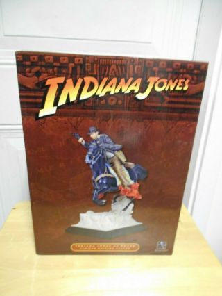 Gentle Giant Indiana Jones On Horse Limited Edition Statue - With
