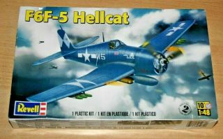 42 - 5262 Revell 1/48th Scale Grumman F6f - 5 Hellcat Plastic Model Kit