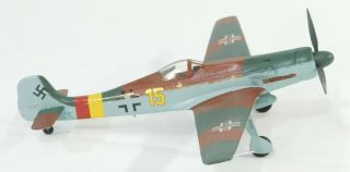 1/72 Aoshima Focke Wulf TA 152 H - 1 - very good built & painted 4