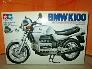 Tamiya Bmw K100 Motorcycle Model Kit 14036 1:12 Scale