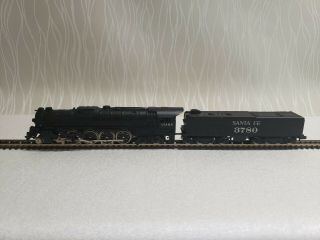 N Scale A.  T.  &s.  F.  Steam Locomotive With Extra Tender