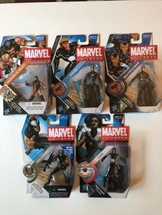 Marvel Universe X - Force Pack Puck Havok Multiple Man Wolverine X - 23