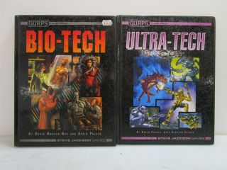 Gurps 4th Edition Bio - Tech & Ultra - Tech Game Supplements Steve Jackson Games