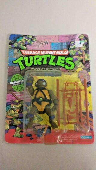 Wy0052 1988 Teenage Mutant Ninja Turtles Donatello Asst.  No.  5000 Stock No