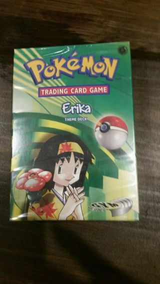 Pokémon Trading Card Game Erika Theme 1999 - 2000 Wotc Series