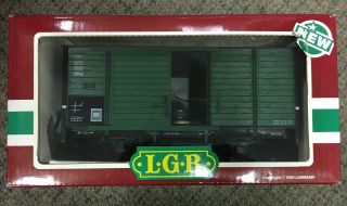 Lgb 4135s Freight Car With Sound - G Scale,  W/ Box