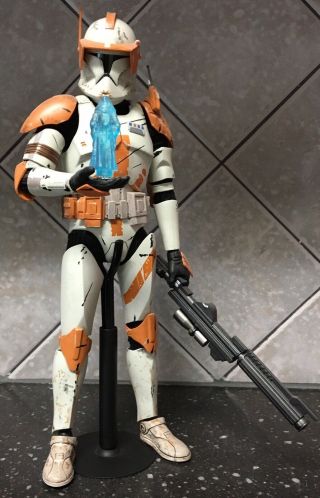 12 " Sideshow Collectibles Star Wars Commander Cody Clone Trooper Action Figure