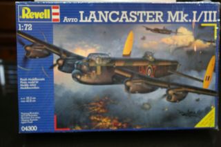 1/72 Revell Of Germany Avro Lancaster Mk.  I/iii British Wwii Bomber Detail Model