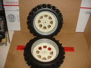 1/8 Scale Rims And Tires Toy Tractor Parts