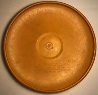 Wham - o Frisbee Pluto Platter Style 3 Scarce Apricot Color 7
