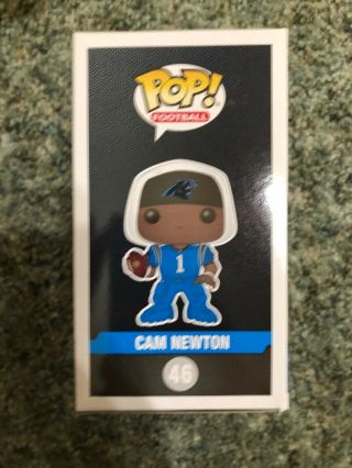 Funko Pop Cam Newton Carolina Panthers NFL Color Rush Toys R Us Exclusive Auburn 5