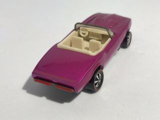 Hot Wheels Redline 1968 Custom Firebird Creamy Pink White Interior Usa Restored