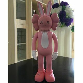 KAWS BFF Pink rabbit companion OriginalFake Figure Open Edition EXCLUSIVE - 2