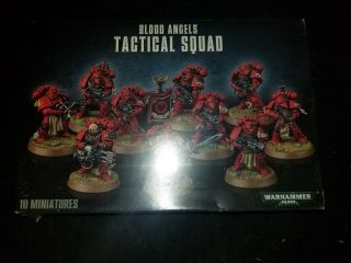 Blood Angels Tactical Squad Nib 40k Ab1