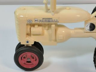 Florida Classics McCormick Farmall C White Demonstrator Tractor 1:16 - No Box 2