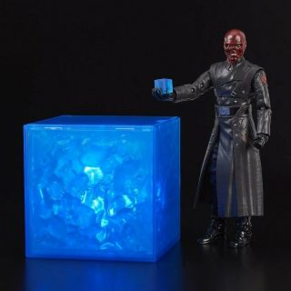 Sdcc 2018 Marvel Legends Red Skull Figure Electronic Tesseract Nib Exclusive