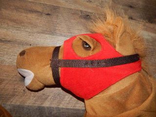 2 Plush Horse Covers ONLY for Charm Company Race Horse Hopper Ball Bouncy Toy 3