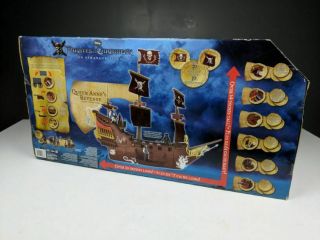 Pirates Of The Caribbean Queen Anne ' s Revenge Playset w/ 30 