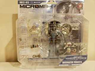 Microman Master Force Series Mf2 - 03 Dive Master Roberto Toy Takara