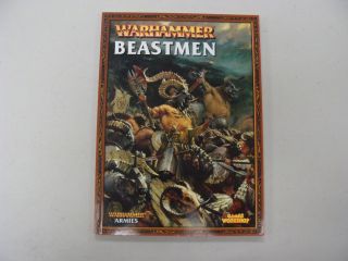 Beastmen Codex Soft Cover 6th Edition Warhammer Fantasy Games Workshop