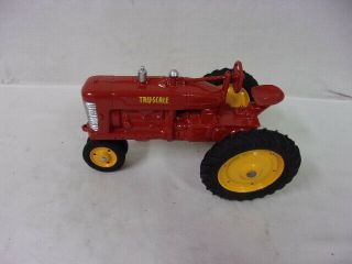 Carter Tru - Scale Vintage " M " Nf Tractor W/yellow Rims.  1/16th Restored