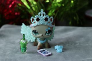 Littlest Pet Shop Lps Accessories Custom Outfit Wings Cat/dog Not