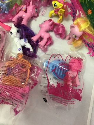 My Little Pony Products Puzzle Figures Hasbro Blue Pink Unicorn Pegasister Brony 5