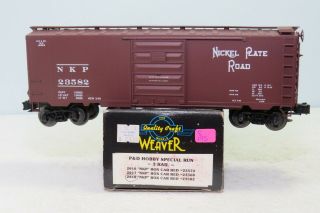 Weaver 2018 3 Rail 2018 Nkp 23582 Red Box Car  8 - 195