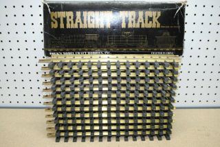 Aristo - Craft Art - 30300 X 12 Us Style 12 " Straight Brass Track W/box G - Scale