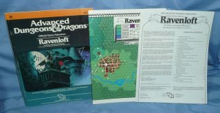 Tsr Advanced Dungeons And Dragons Ravenloft I6 9075 Hickman