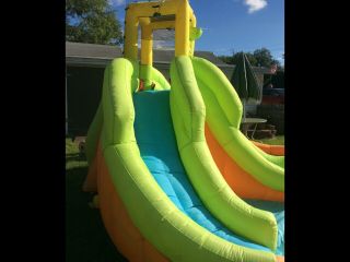 Kahuna Triple Monster Inflatable Backyard Water Park With 3 Slide 6