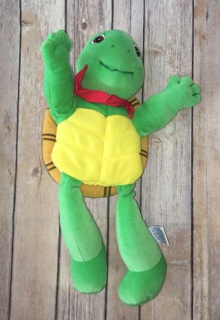 Eden Franklin Turtle 15” Plush Hand Puppet Nick Jr Book Character 3
