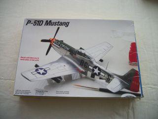 Testors P - 51d Mustang " Old Crow " 1/48 Scale