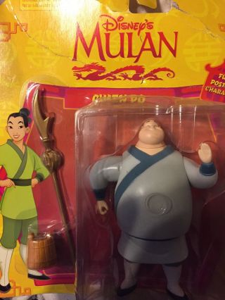 Disney Mulan Chien Po Action Figure Toy.