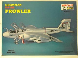 Minicraft Grumman Ea - 6b Prowler 1:72 Scale Model Airplane Kit 1137