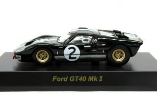 9568 Kyosho 1/64 Ford Gt40 Mkii 1996 Le Mans Winner No - Box Tracking Number