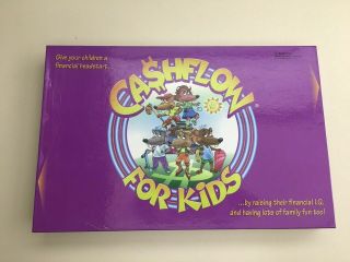 Cashflow For Kids Rich Dad Poor Dad Board Game 99 Complete Robert Kiyosaki Fun