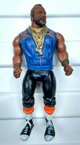 Vintage 1983 Mr.  T Action Figure Toy Doll 6” Galoob A Team Cannell Products